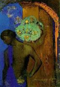 Odilon Redon Saint John, oil